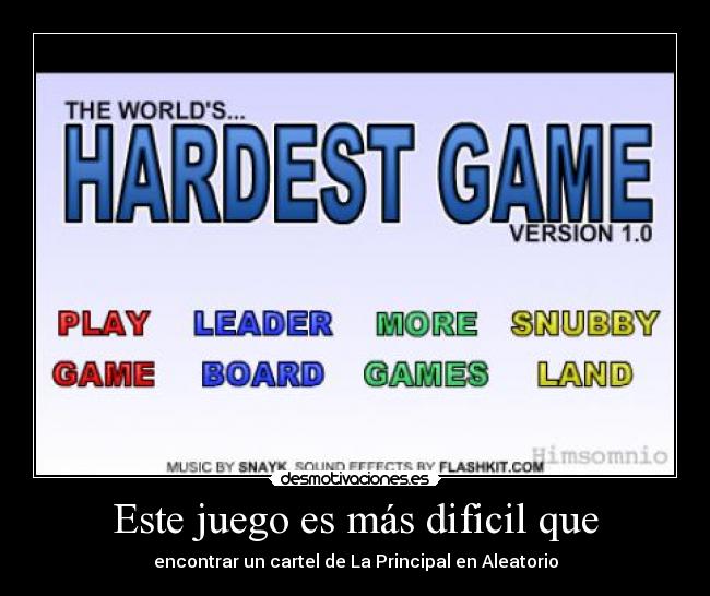 carteles cierto hardest game cartel desmotivaciones