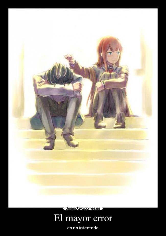 El mayor error -