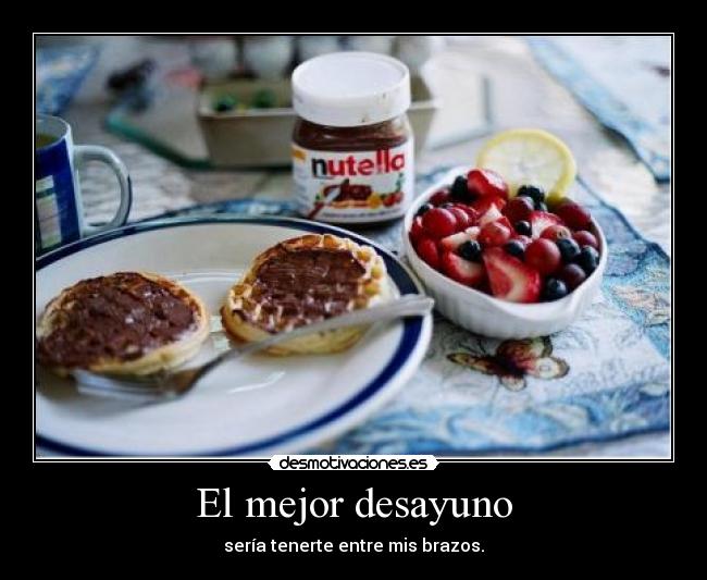 El mejor desayuno - 