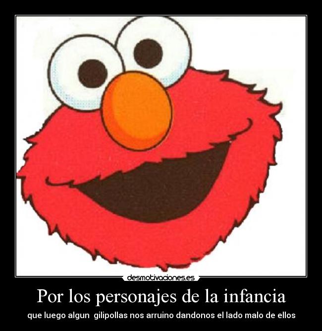 Por los personajes de la infancia -