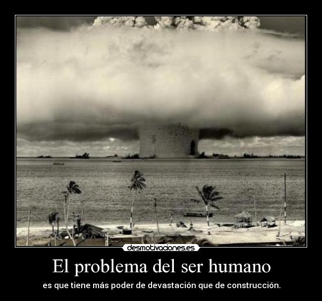 El problema del ser humano -
