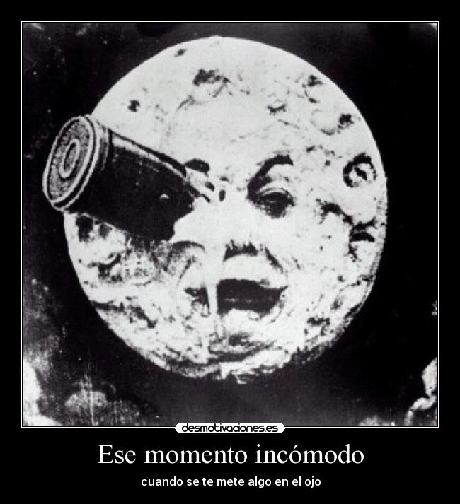 Ese momento incómodo -