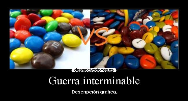 Guerra interminable - Descripción grafica.