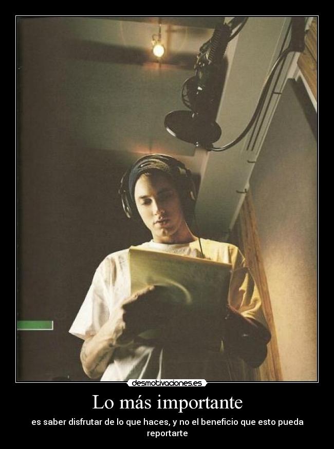 Lo más importante - 