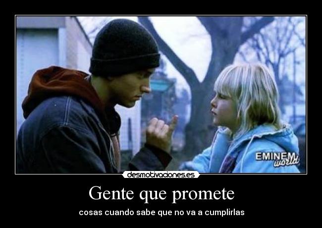 Gente que promete - 
