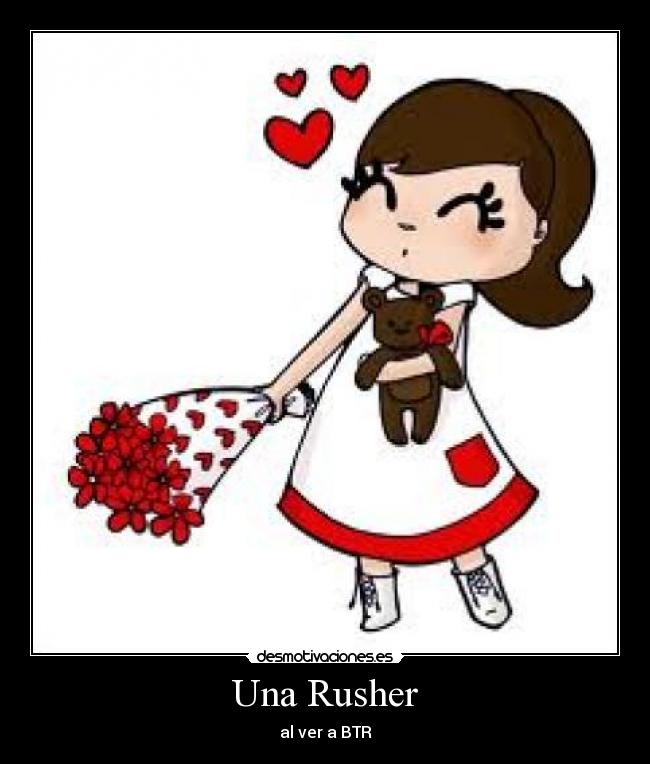 Una Rusher - al ver a BTR
