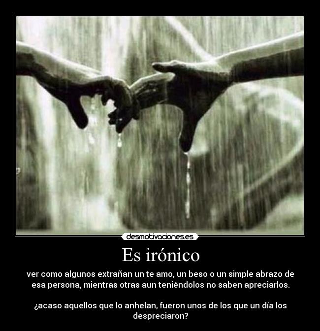 Es irónico - 
