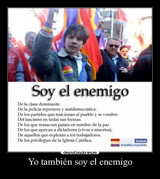 Yo también soy el enemigo - 