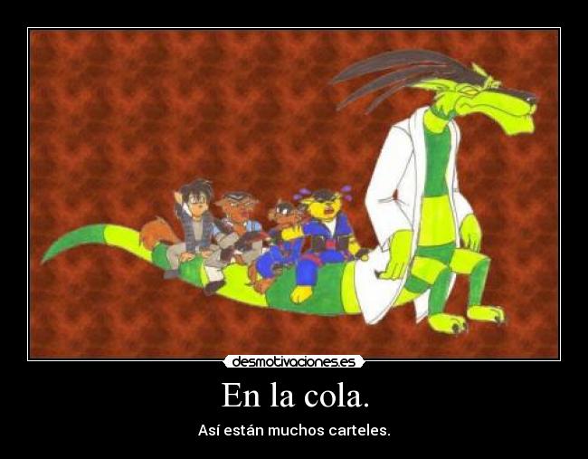 carteles swat kats desmotivaciones