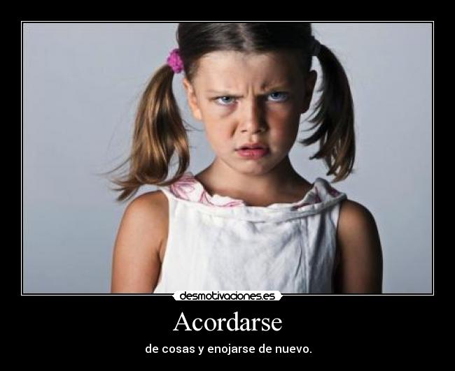 Acordarse -