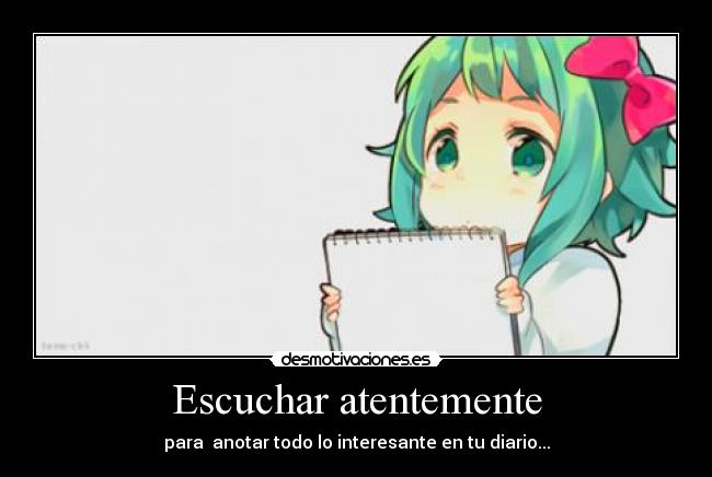 Escuchar atentemente -