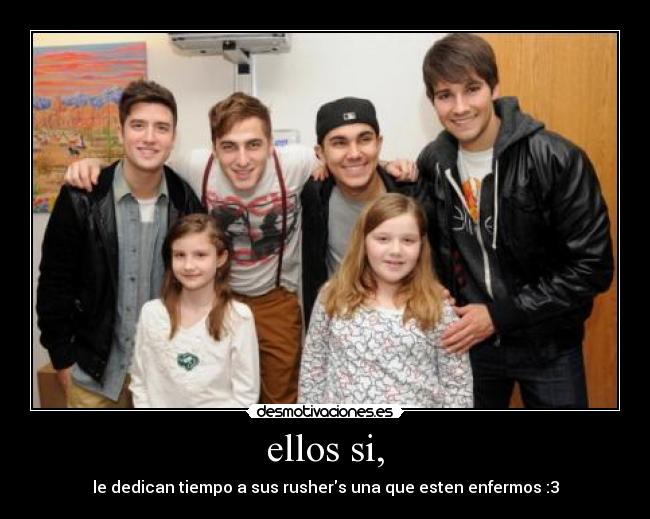ellos si, - le dedican tiempo a sus rushers una que esten enfermos :3