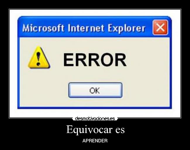 Equivocar es - APRENDER