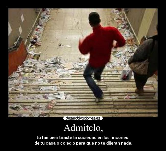 carteles admiteloo desmotivaciones