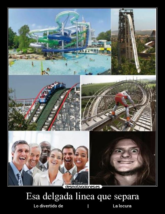 Esa delgada linea que separa -