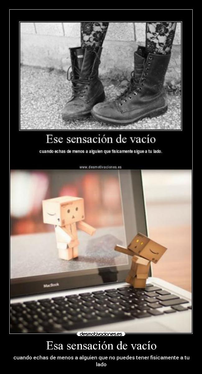 Esa sensación de vacío - 
