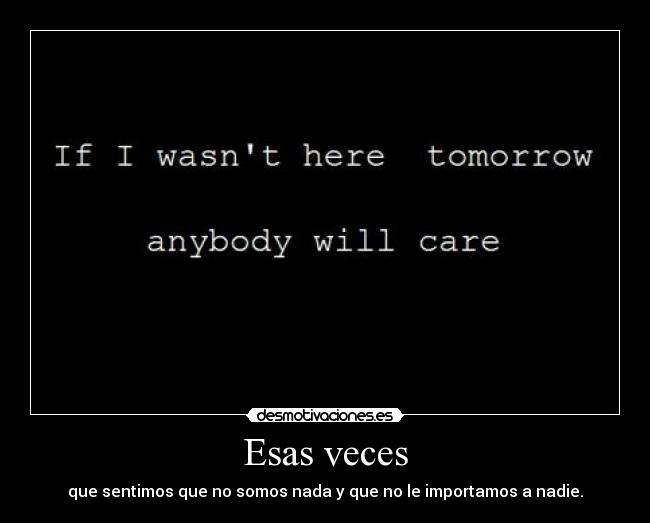 Esas veces - 