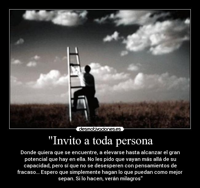 Invito a toda persona -