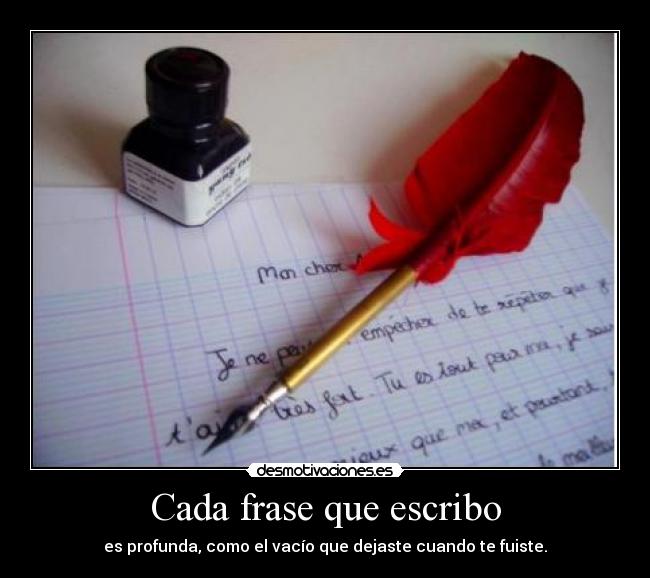 Cada frase que escribo - 