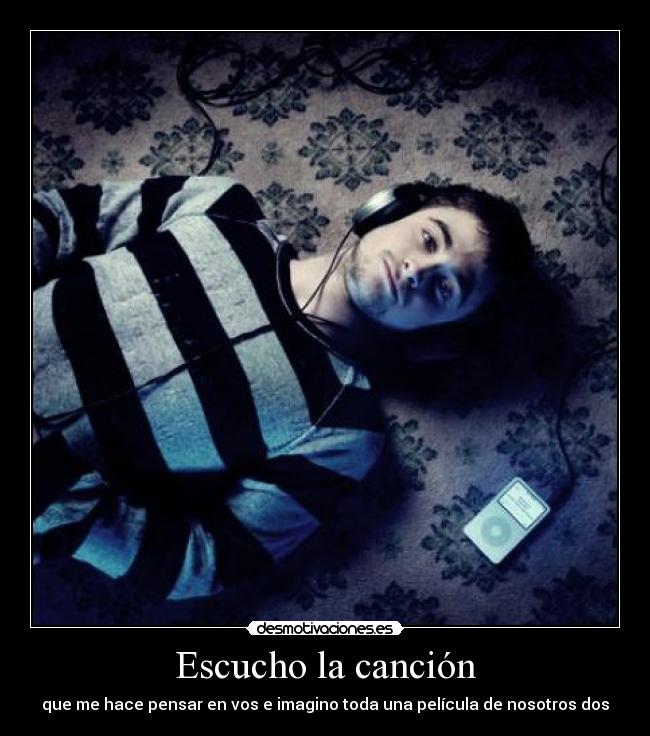 Escucho la canción -