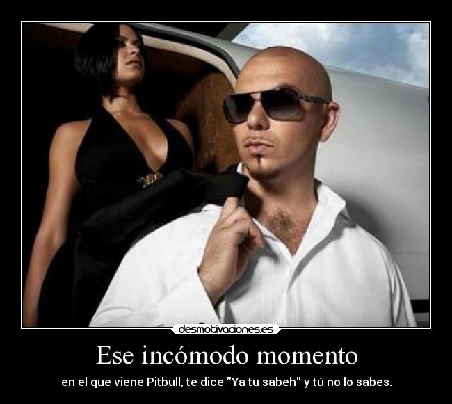 Ese incómodo momento -