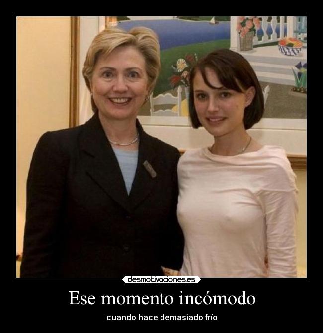 Ese momento incómodo - cuando hace demasiado frío