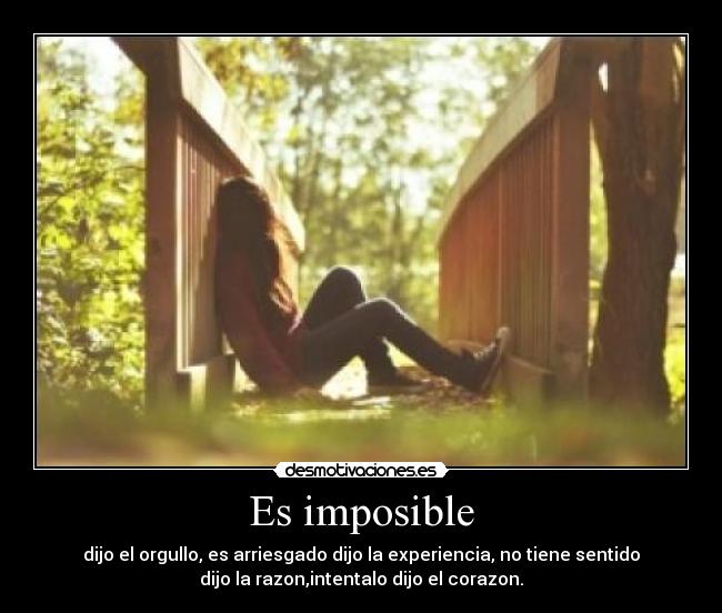 Es imposible - 