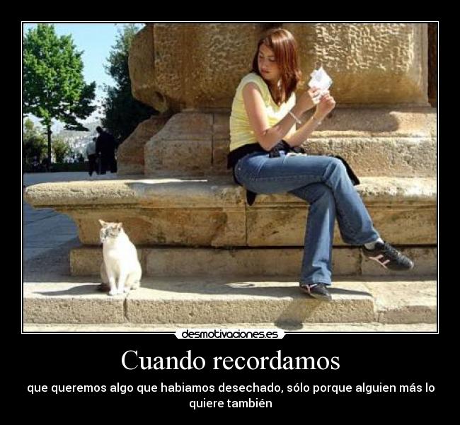 Cuando recordamos - 
