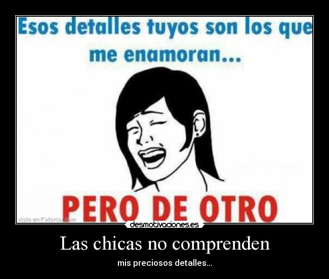 Las chicas no comprenden - 