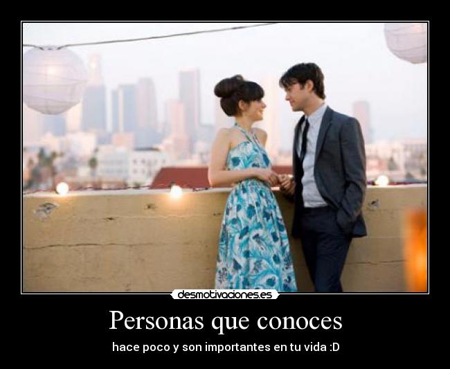 Personas que conoces -