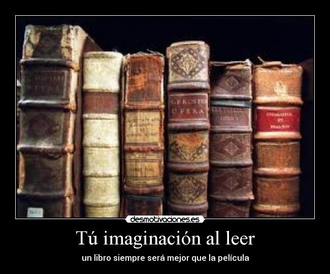 Tú imaginación al leer - 
