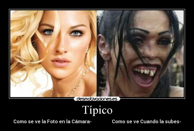 Típico - Como se ve la Foto en la Cámara- Como se ve Cuando la subes-