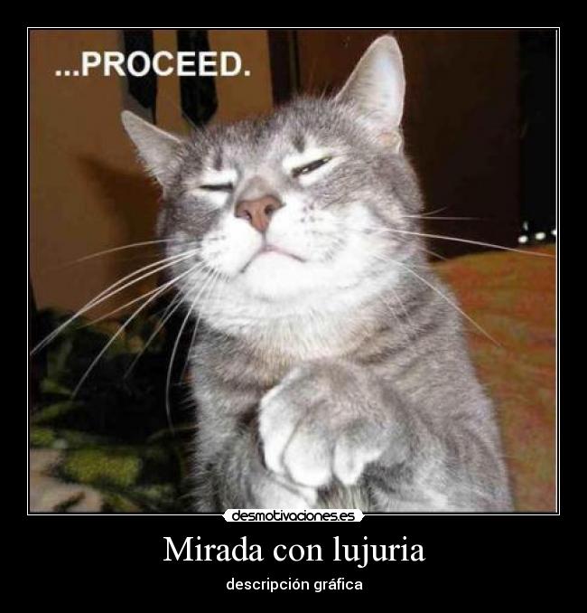 Mirada con lujuria - 