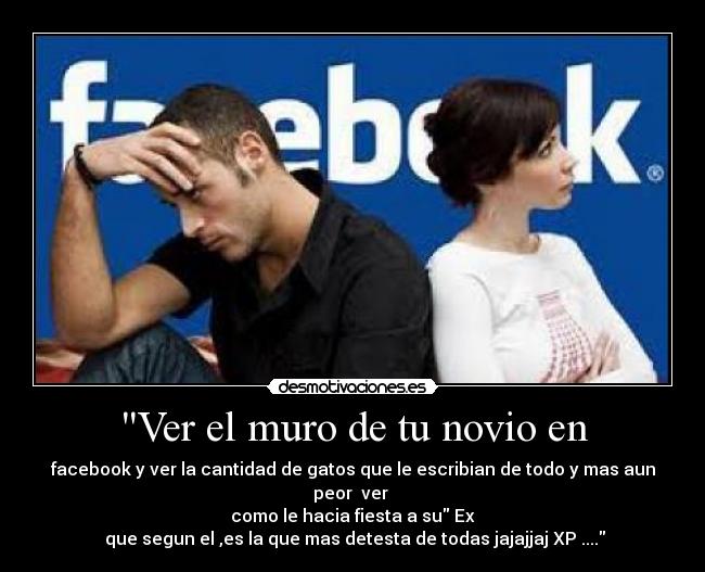 Ver el muro de tu novio en -