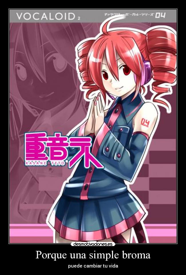 carteles anime vocaloid desmotivaciones