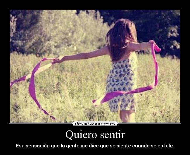 Quiero sentir - 