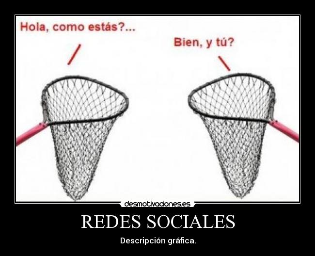 REDES SOCIALES - Descripción gráfica.