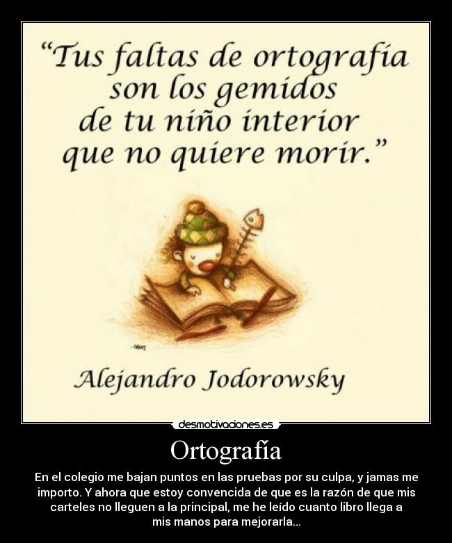 Ortografía -