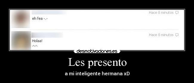 Les presento - 