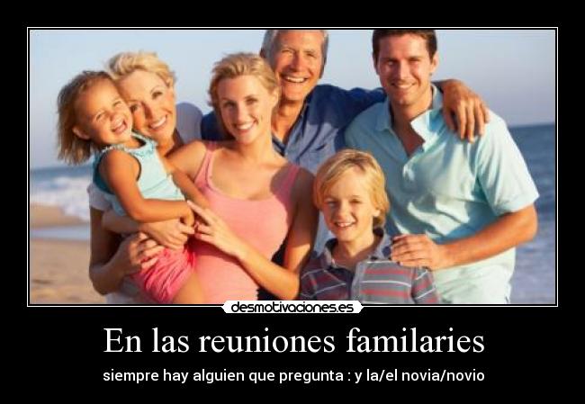 En las reuniones familaries - 