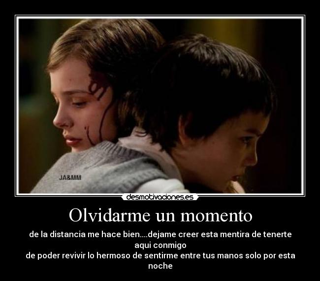 Olvidarme un momento -