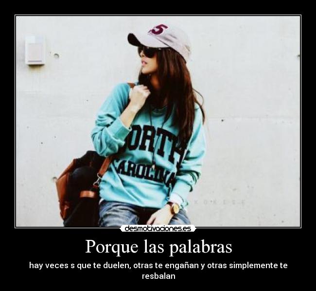 Porque las palabras - 
