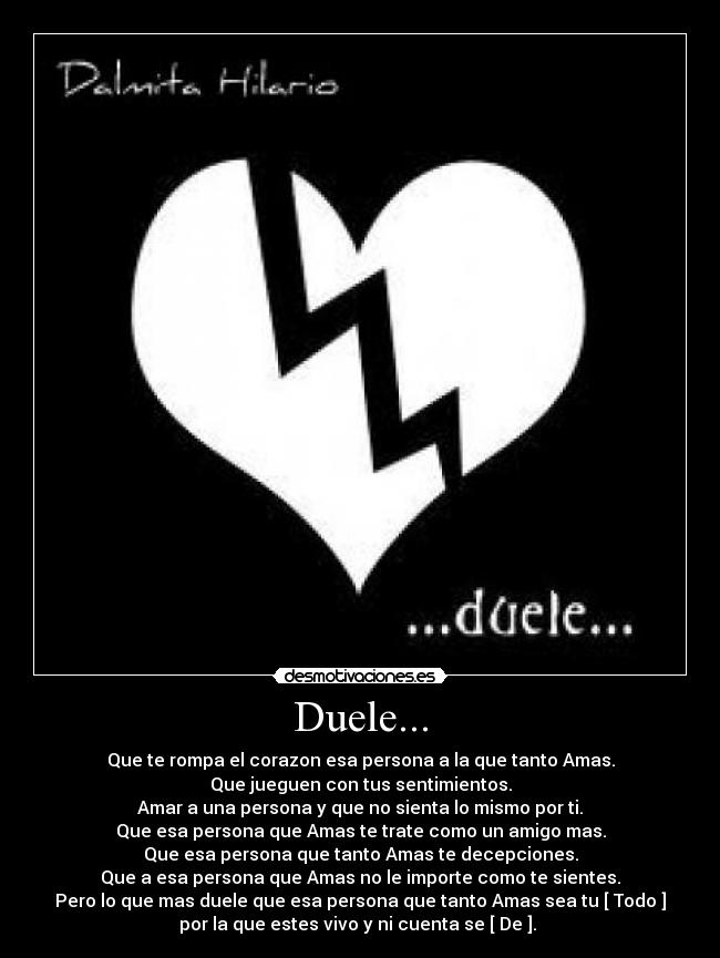 Duele... - 