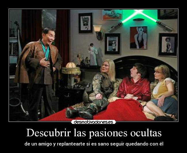 Descubrir las pasiones ocultas - 