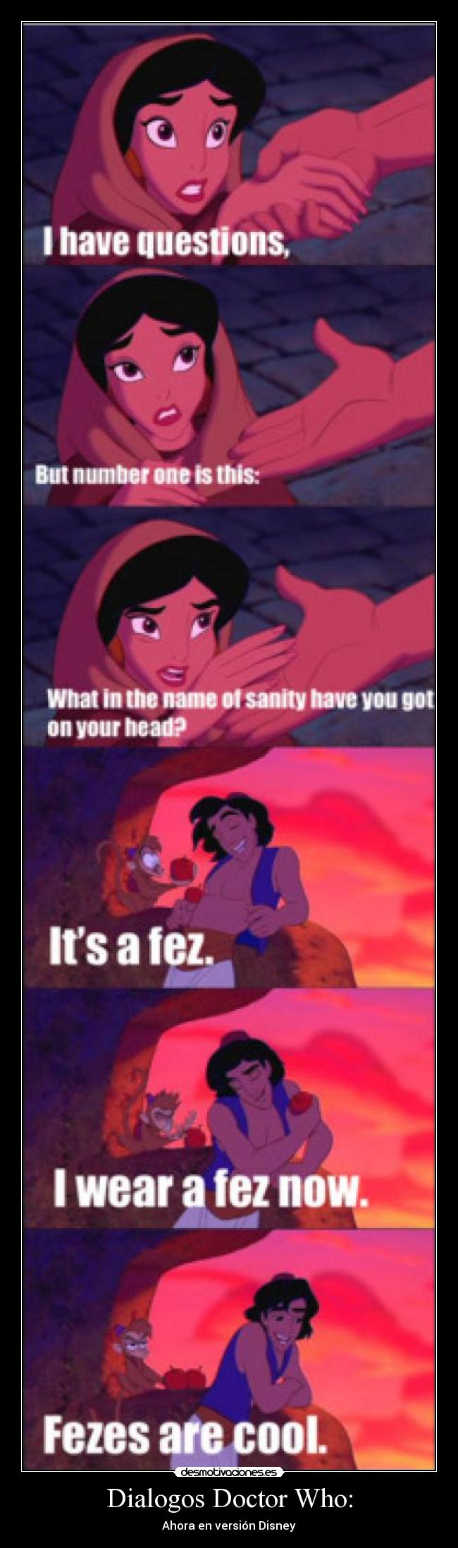 Dialogos Doctor Who: - Ahora en versión Disney