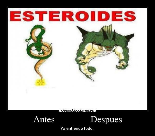 Antes               Despues - Ya entiendo todo..