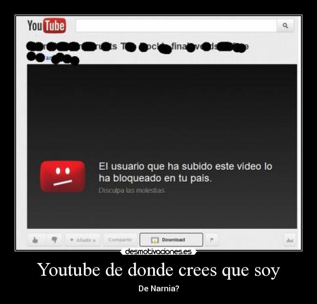 Youtube de donde crees que soy -