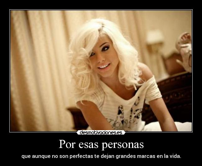 Por esas personas - 