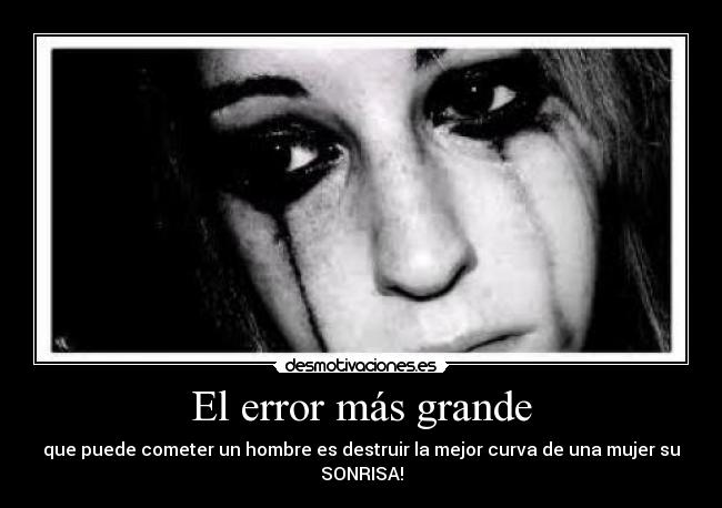 El error más grande -