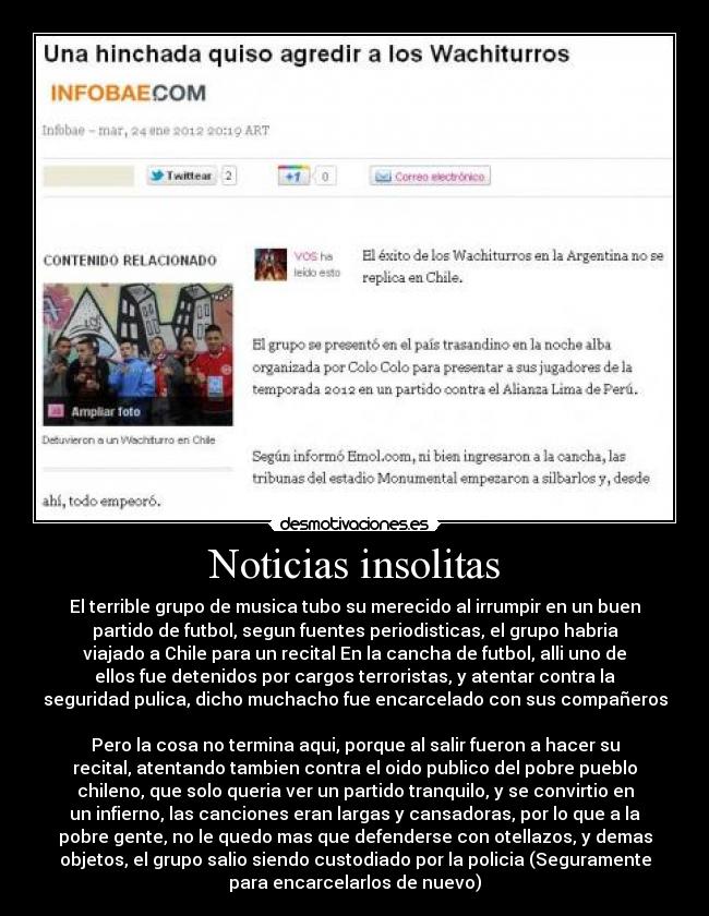 Noticias insolitas - 